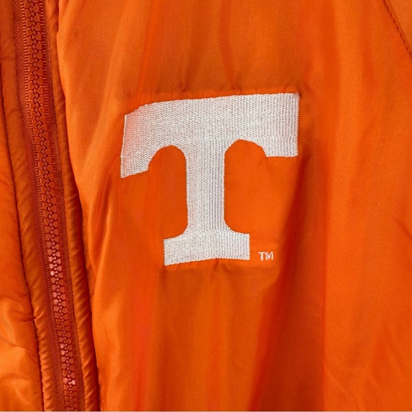 Vintage Tennessee Vols Reversible Puffer XL 18 Kids Jacket NCAA 90s RARE - Picture 3 of 12